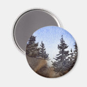 Pine Tree Magnet Magneet (Voorkant / Achterkant)