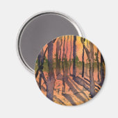 Pine Tree Magnet Magneet (Voorkant / Achterkant)