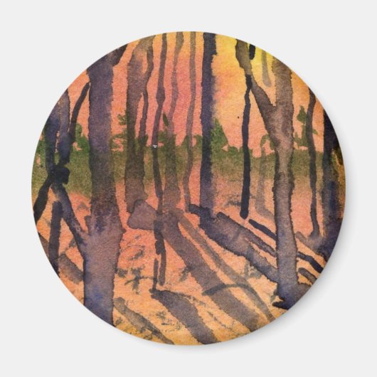 Pine Tree Magnet Magneet (Voorkant)