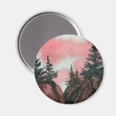 Pine Tree Magnet Magneet (Voorkant / Achterkant)