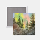 Pine Tree Magnet Magneet (Voorkant / Achterkant)