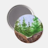 Pine Tree Magnet Magneet (Voorkant / Achterkant)