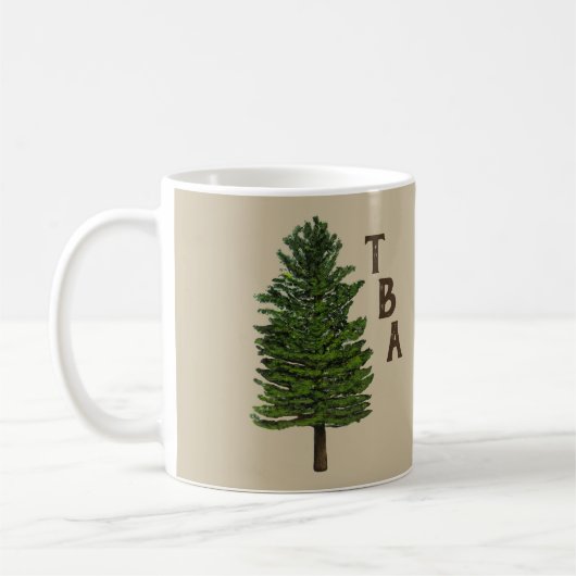 Pine Tree-Mok Koffiemok (Links)