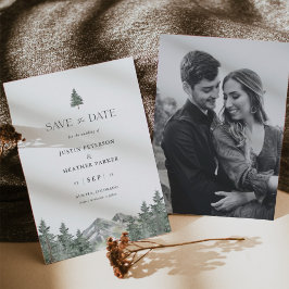 Pine Tree Mountain Weddenfoto Save the Dates Save The Date