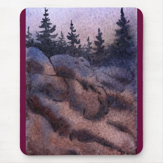Pine Tree Mousepad Muismat (Voorkant)