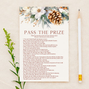 Pine Tree Pass de prijs Vrijgezellenfeest spel Briefpapier