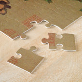 Pine Tree & Phoenix (Love Heart Phoenix), Jakuchu Legpuzzel (Zijkant)