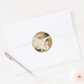 Pine Tree & Phoenix (Love Heart Phoenix), Jakuchu Ronde Sticker (Envelop)