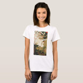 Pine Tree & Phoenix (Love Heart Phoenix), Jakuchu T-shirt (Voorkant volledig)