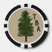 Pine Tree Poker Chips (Voorkant)