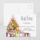 Pine Tree Presenteert Nieuwe Adres Aankondiging (Voorkant / Achterkant)