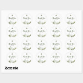 Pine Tree Rustic Adventure-Baby shower Ronde Sticker (Vel)
