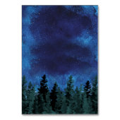 Pine Tree Rustique Mariage Cartes de boîtier (Dos)