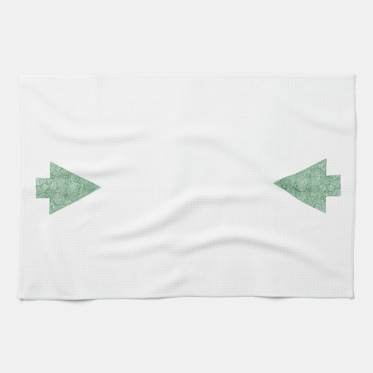 PIne Tree serviette de cuisine (Horizontal)