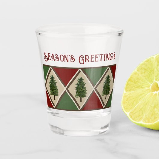 Pine Tree Shot glas (Voorkant)