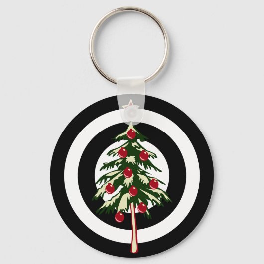 Pine Tree Sleutelhanger (Achterkant)