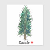 Pine Tree Sticker (Vel)