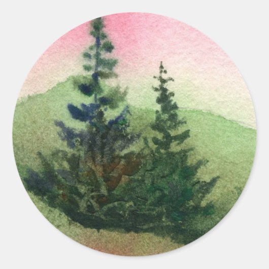 Pine Tree Sticker (Voorkant)