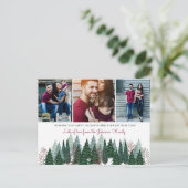 Pine Trees | BRIEFKAART | Vakantieknopkaart (Staand voorkant)