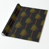 Pine Trees Cadeaupapier (Uitgerold)