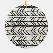 Pine Trees Forest Baptism Ornament God Bless (Achterkant)