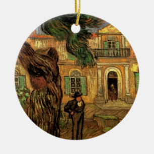 Pine Trees in Saint-Paul door Vincent van Gogh Keramisch Ornament