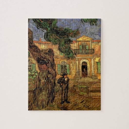 Pine Trees in Saint-Paul door Vincent van Gogh Legpuzzel (Verticaal)