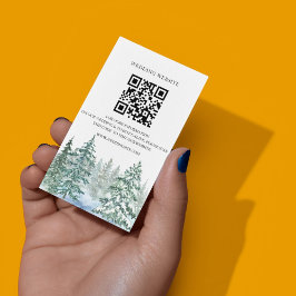 Pine Trees Lantern Botanische Websitekaart Informatiekaartje