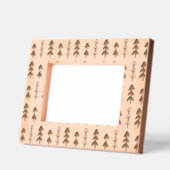 Pine Trees Motif Cadre photo en bois (Gauche)