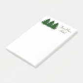 Pine Trees Post-it® Notes (Schuin)