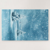 Pine Trees & Puzzle de neige (Horizontal)