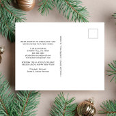 Pine Trees Waterverf New Home Vakantie Verhuizen Aankondigingskaart