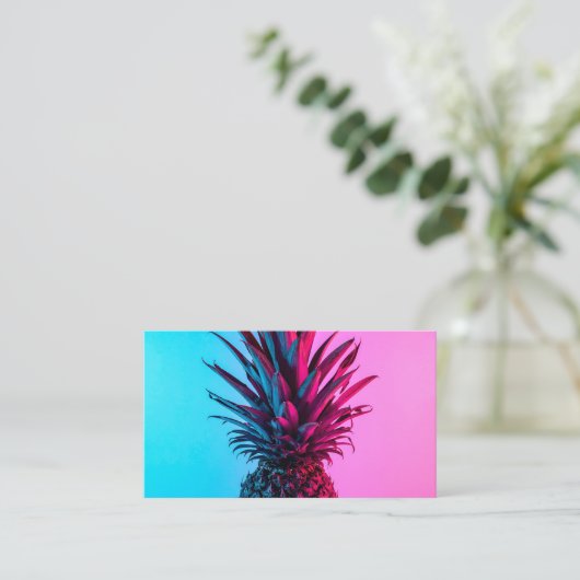 pineaple visitekaartje (Staand voorkant)