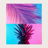 pineaple visitekaartjes (Buitenkant ongevouwen)