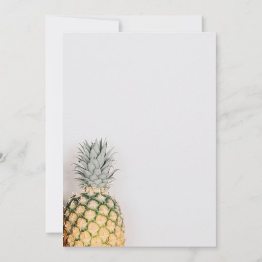 Pineappel bevestigen Datum Kaart (Achterkant)