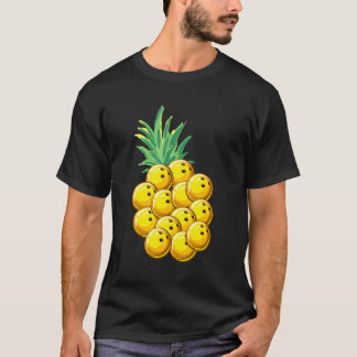 Pineappel Bowling Hawaiian Aloha Beach Hawaii T-shirt