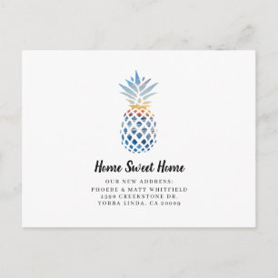 Pineappel Home Sweet Home Moving Announge  Aankondigingskaart