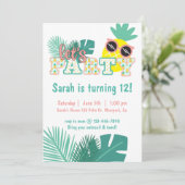 PINEAPPEL, LAAT PARTIJ, POOLPARTIJ, TROPISCH (Staand voorkant)