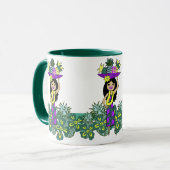 Pineappel Luau Tropische Mokken (Voorkant links)