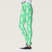 Pineappel Mint Pattern 2 Leggings (Links)