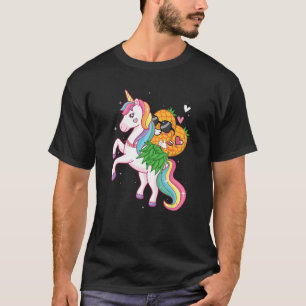 Pineappel Swinger Unicorn Swinging Lifestyle Pol T-shirt