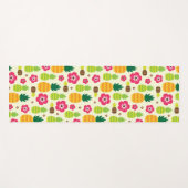 Pineappel Tropical Summer Seamless Pattern Yogamat (Voorkant (horizontaal))