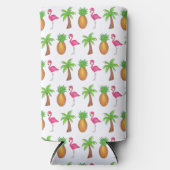 Pineappel van de palmboom van het tropische eiland (Voorkant)