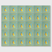 PINEAPPEL ~ Verpakkingspapier Cadeaupapier (Vlak)