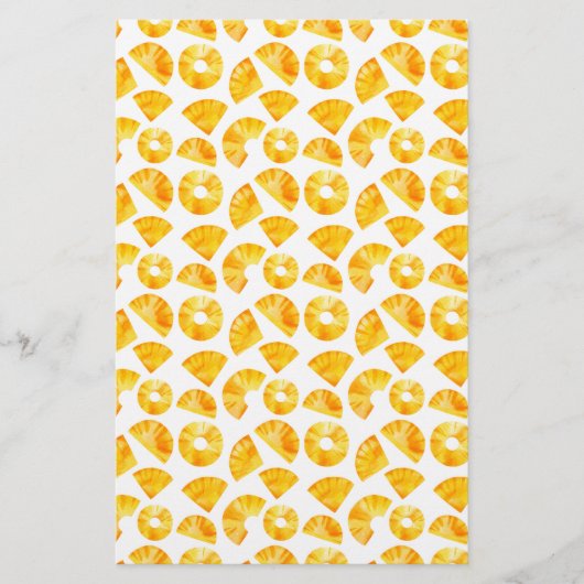 Pineappelfleszeep/Gift Wrapper | Lijnpapier (Voorkant)