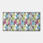 Pineappelgrunge-palmen Bureaumat (Voorkant)