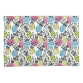 Pineappelgrunge-palmen Kussensloop (Voorkant-Rechts)