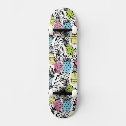 Pineappelgrunge-palmen Skateboard (Voorkant)
