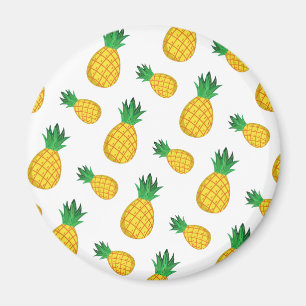 Pineappelpatroon Afdrukmagneet Magneet