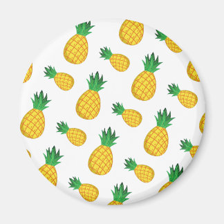 Pineappelpatroon Afdrukmagneet Magneet